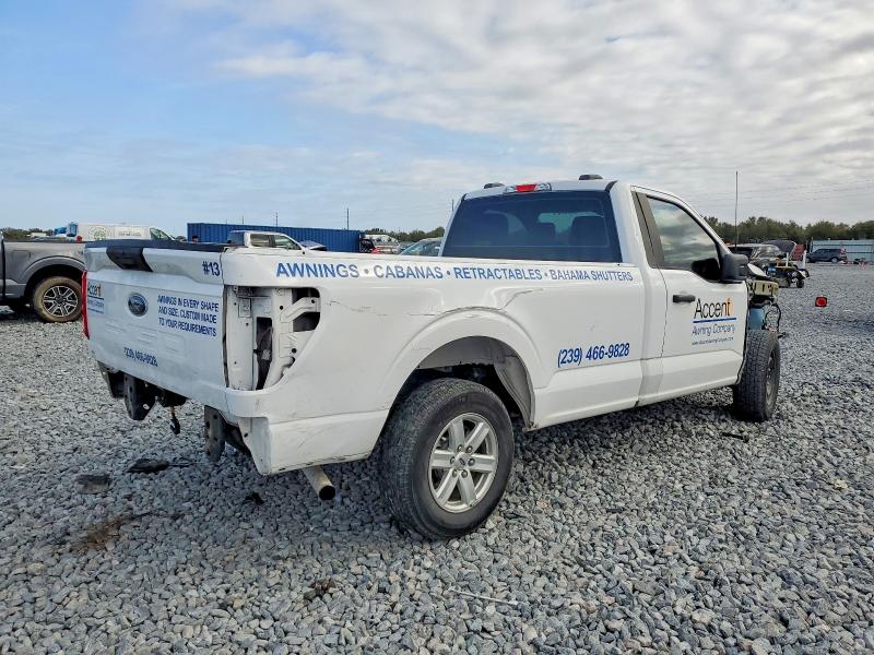 Photo 3 from auction – 2022 FORD F150 with VIN 1FTMF1CB9NKD48720