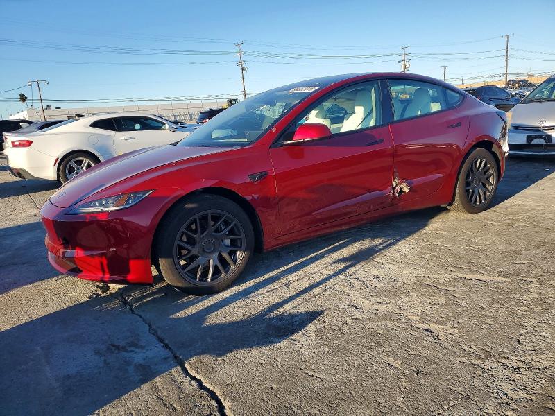 TESLA MODEL 3 2025 with VIN 5YJ3E1EA0SF048107 - Photo from auction