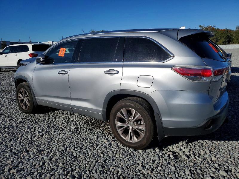 Photo 2 from auction – 2015 TOYOTA HIGHLANDER with VIN 5TDJKRFH2FS190714
