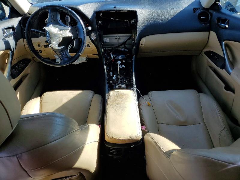 Photo 8 from auction – 2008 LEXUS IS with VIN JTHCK262985025133