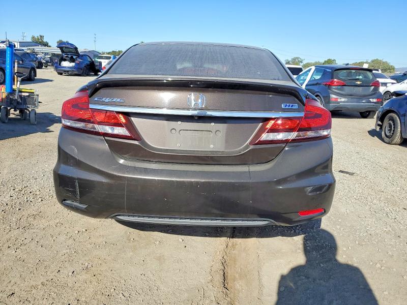 Photo 6 from auction – 2014 HONDA CIVIC with VIN 2HGFB2F66EH542719