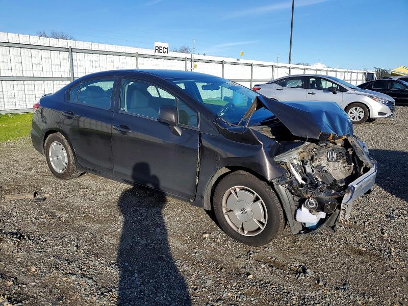 Photo 4 from auction – 2013 HONDA CIVIC HF with VIN 2HGFB2F60DH552306