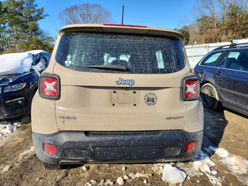 Photo 6 from auction – 2016 JEEP RENEGADE with VIN ZACCJBAT0GPC85060