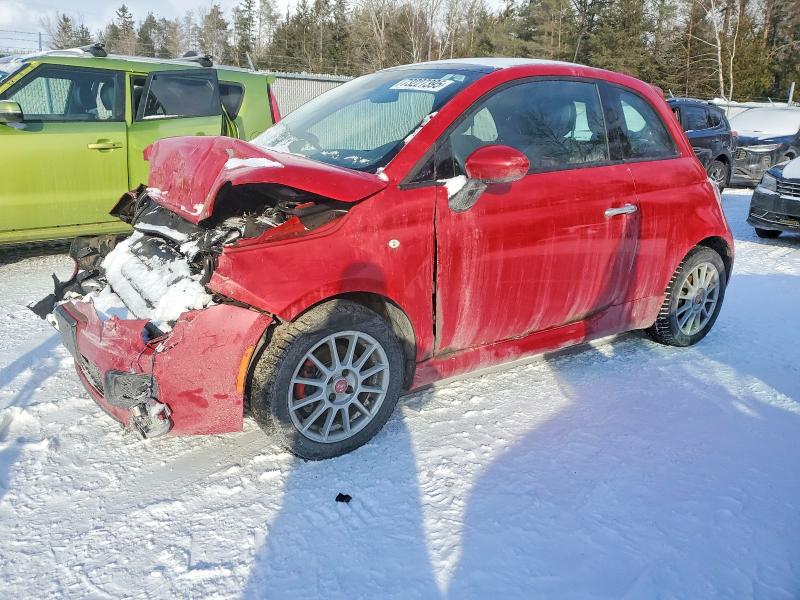 FIAT 500 2013 with VIN 3C3CFFBR3DT747521 - Photo from auction