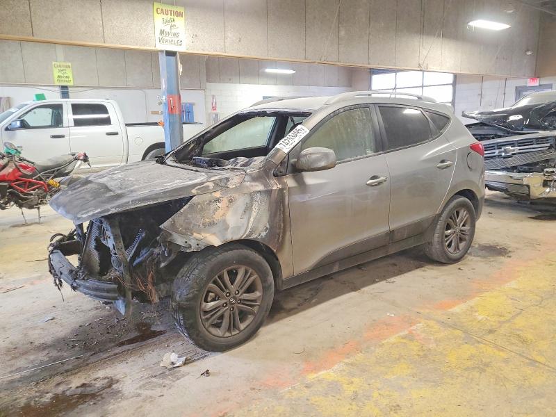 HYUNDAI TUCSON 2015 with VIN KM8JU3AG0FU954752 - Photo from auction