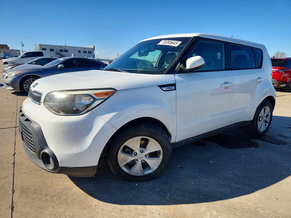 KIA SOUL 2016 with VIN KNDJN2A22G7377450 - Photo from auction