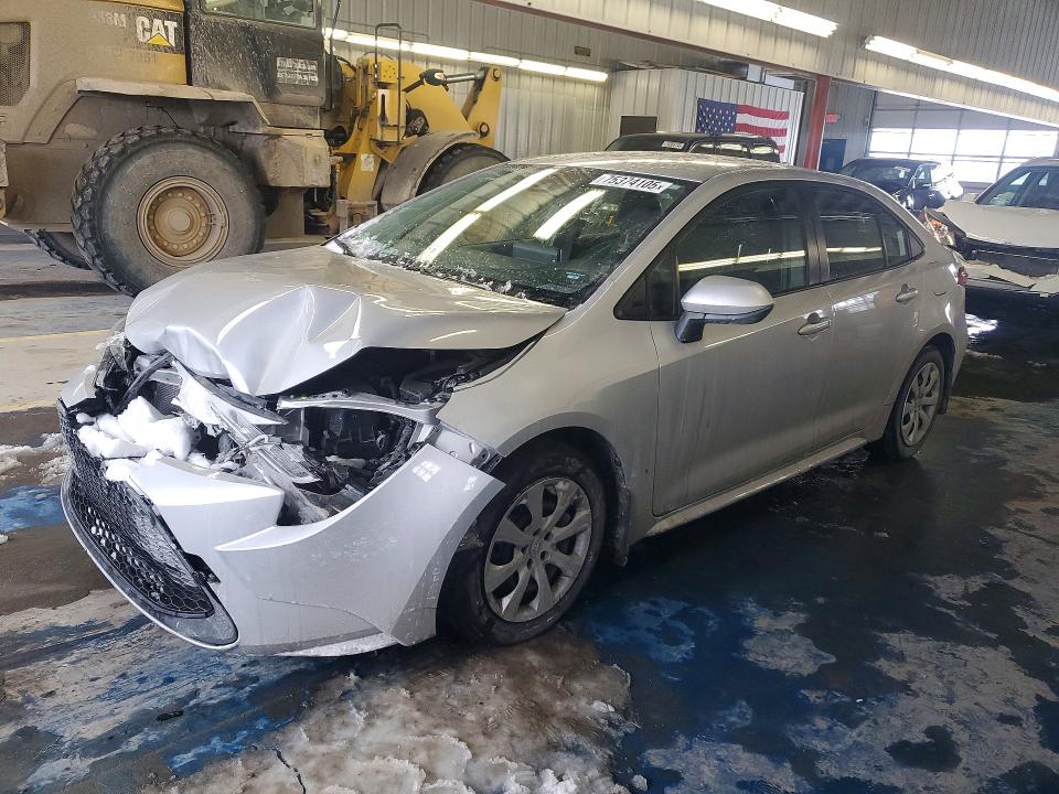 TOYOTA COROLLA 2021 with VIN JTDEPMAE3MJ175913 - Photo from auction