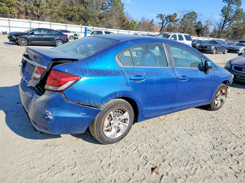 Photo 3 from auction – 2013 HONDA CIVIC LX with VIN 19XFB2F56DE232070