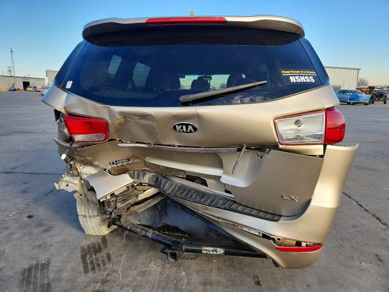Photo 6 from auction – 2016 KIA SEDONA with VIN KNDMB5C10G6185803