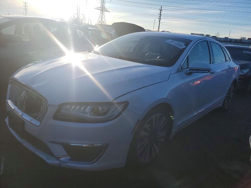 LINCOLN MKZ RESERV 2017 with VIN 3LN6L5F98HR618825 - Photo from auction