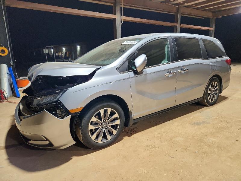 Photo 1 from auction – 2022 HONDA ODYSSEY EX with VIN 5FNRL6H75NB007571