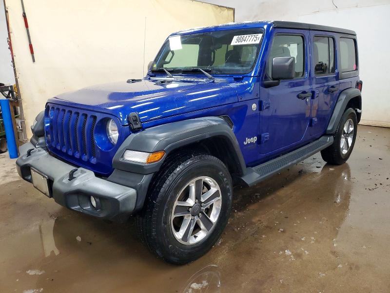 JEEP WRANGLER U 2018 with VIN 1C4HJXDN7JW197374 - Photo from auction