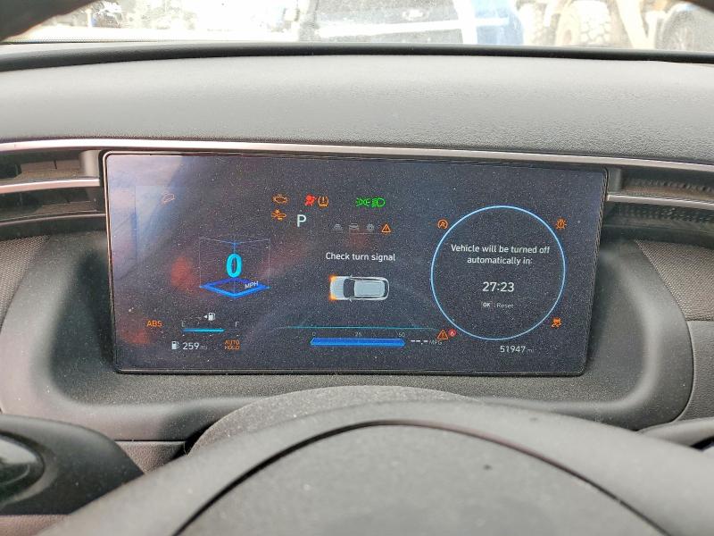 Photo 9 from auction – 2023 HYUNDAI TUCSON with VIN 5NMJF3AE0PH237239