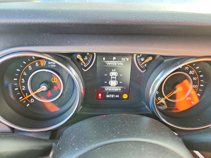 Photo 9 from auction – 2022 JEEP GLADIATOR with VIN 1C6HJTAG2NL106086