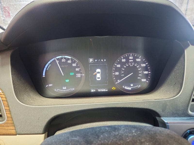 Photo 9 from auction – 2017 HYUNDAI SONATA HYB with VIN KMHE34L37HA068937