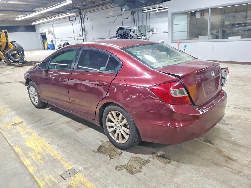 Снимка 2 от търг – 2012 HONDA CIVIC EX с VIN 19XFB2F86CE022402