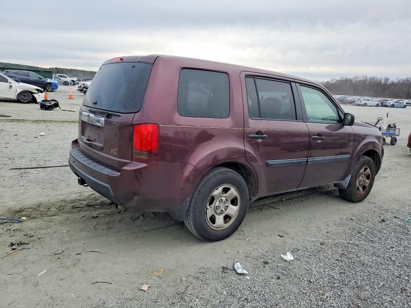 Photo 3 from auction – 2009 HONDA PILOT with VIN 5FNYF38279B002254