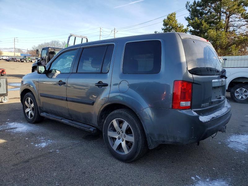 Photo 2 from auction – 2011 HONDA PILOT LX with VIN 5FNYF4H2XBB013485