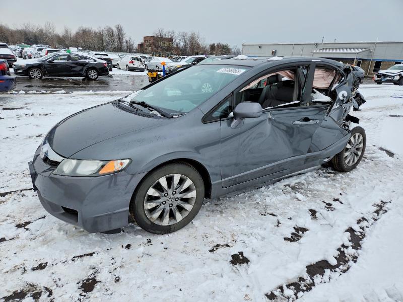 HONDA CIVIC EXL 2010 with VIN 2HGFA1F91AH537901 - Photo from auction