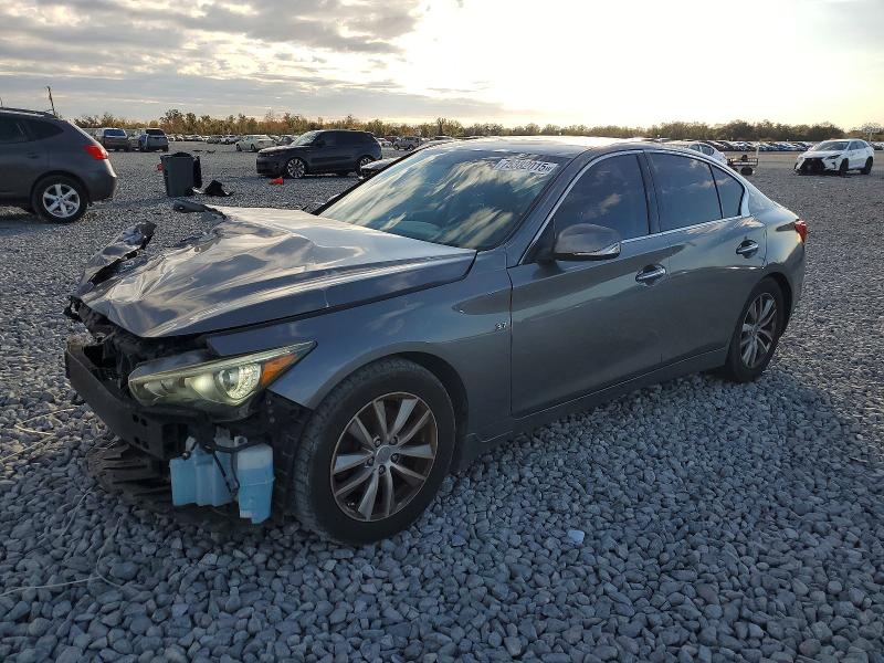 INFINITI Q50 BASE 2014 with VIN JN1BV7AP8EM671515 - Photo from auction