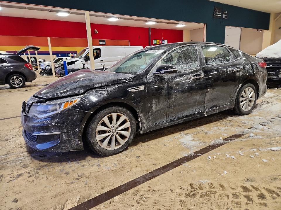KIA OPTIMA LX 2018 with VIN 5XXGT4L36JG250894 - Photo from auction