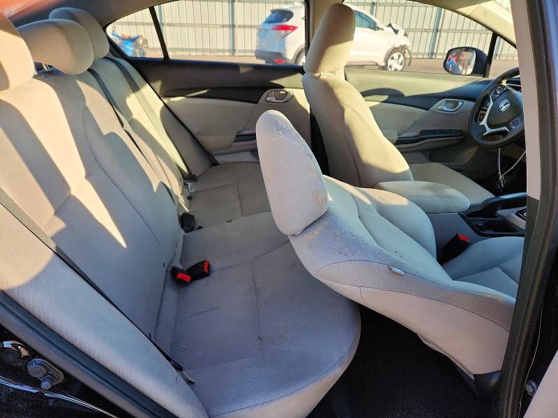 Photo 10 from auction – 2013 HONDA CIVIC LX with VIN 2HGFB2F56DH591067