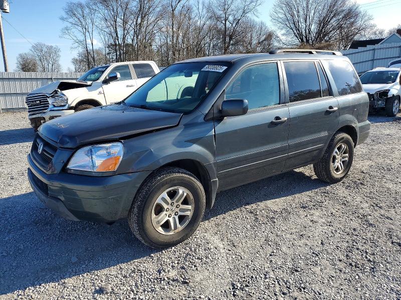 HONDA PILOT EX 2005 with VIN 2HKYF18405H530008 - Photo from auction