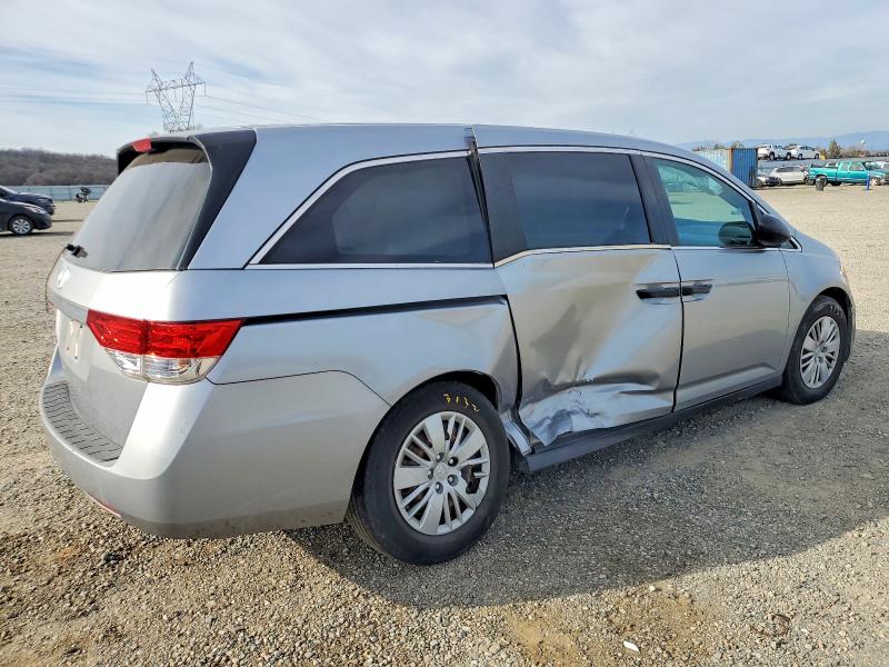 Photo 3 from auction – 2016 HONDA ODYSSEY LX with VIN 5FNRL5H27GB044834