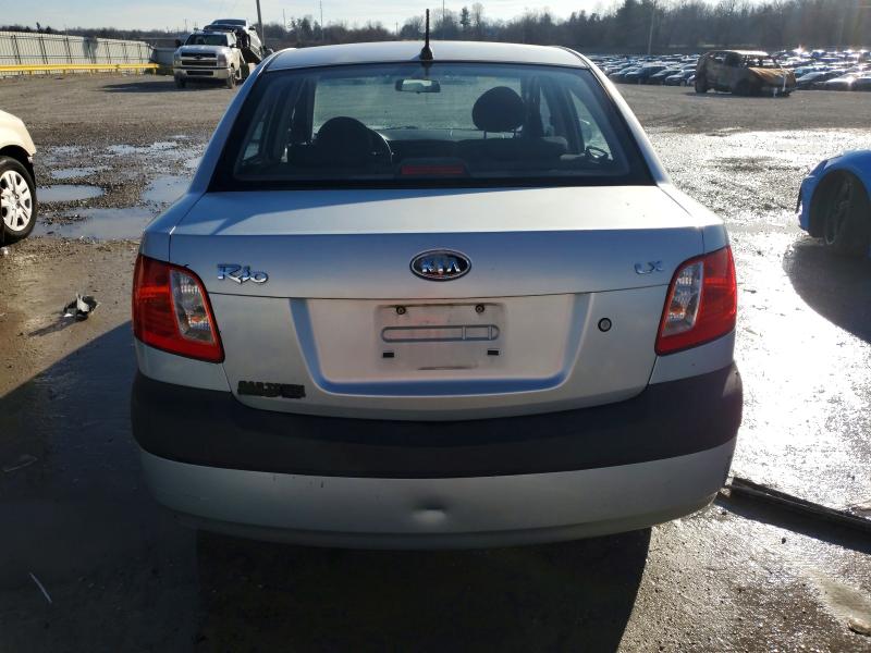 Photo 6 from auction – 2008 KIA RIO BASE with VIN KNADE123386331032