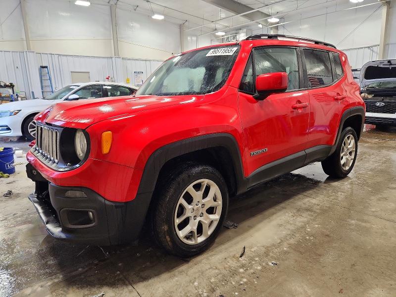 Photo 1 from auction – 2018 JEEP RENEGADE L with VIN ZACCJBBB0JPH74829