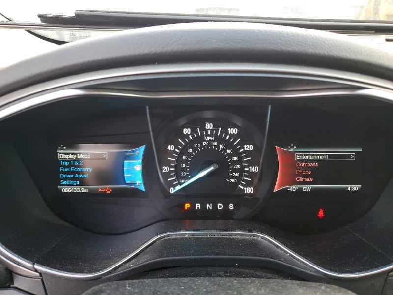 Photo 9 from auction – 2016 FORD FUSION SE with VIN 3FA6P0T94GR104278