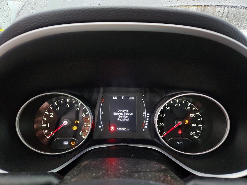 Photo 9 from auction – 2018 JEEP COMPASS with VIN 3C4NJDBB3JT138998