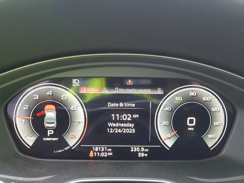 Photo 9 from auction – 2024 AUDI A5 PREMIUM with VIN WAUTAAF52RA027112
