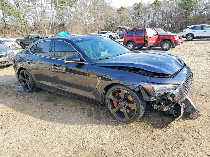 Photo 4 from auction – 2021 GENESIS G70 with VIN KMTG34LE3MU074095