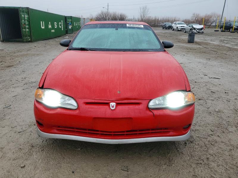 Photo 5 from auction – 2002 CHEVROLET MONTE CARL with VIN 2G1WX15K329280956
