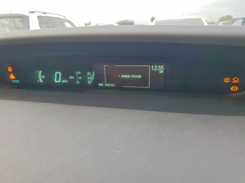 Photo 9 from auction – 2011 TOYOTA PRIUS with VIN JTDKN3DU4B1425131