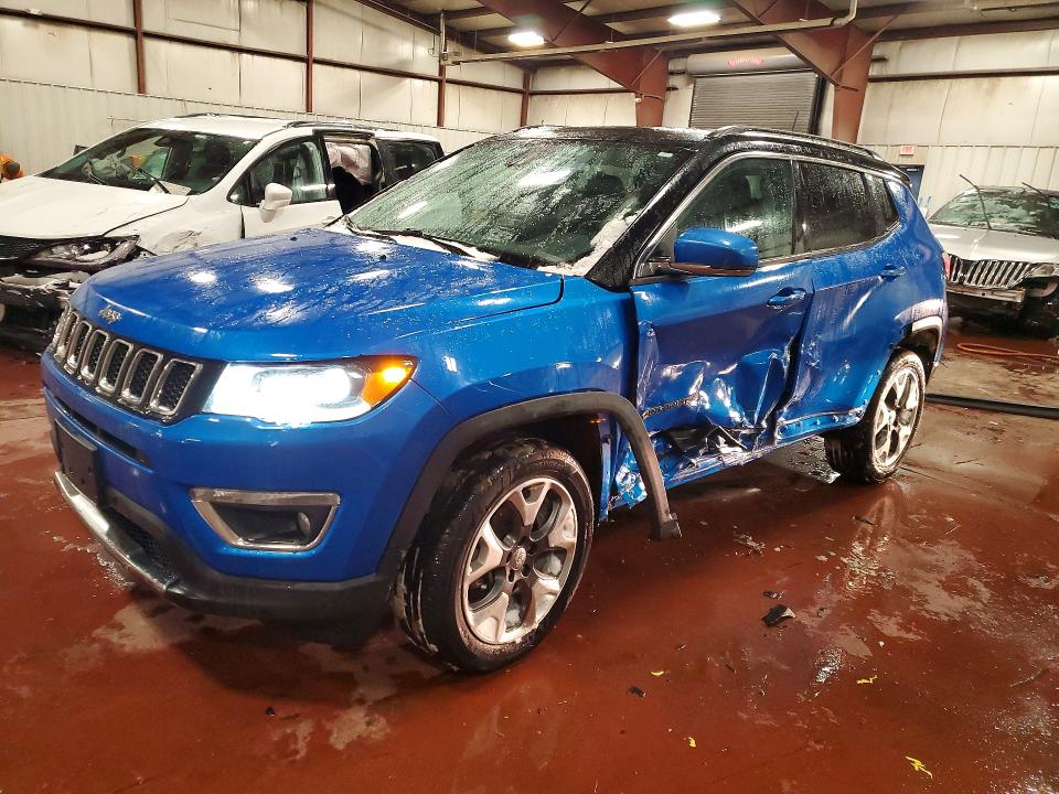 JEEP COMPASS 2018 with VIN 3C4NJDCBXJT483413 - Photo from auction