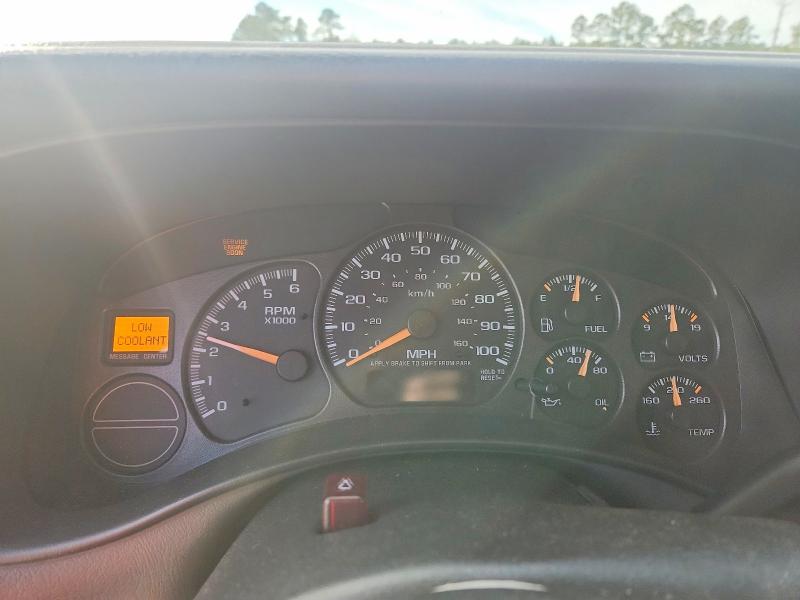 Photo 9 from auction – 2002 CHEV AVALANCHE with VIN 3GNEC13T72G277761
