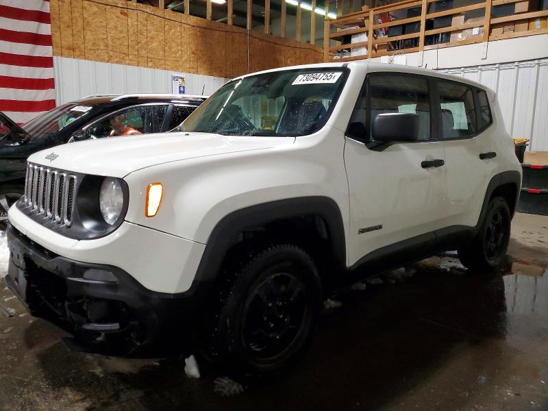 JEEP RENEGADE 2017 with VIN ZACCJBAB3HPF95163 - Photo from auction