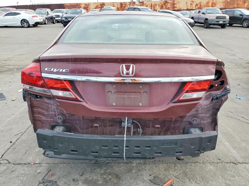 Фото 6 с аукциона – 2015 HONDA CIVIC EX с VIN 19XFB2F81FE248626