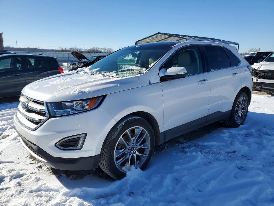 FORD EDGE TITAN 2017 مع رقم تعريف المركبة 2FMPK4K83HBB81992 - صورة من المزاد