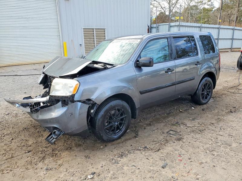 HONDA PILOT LX 2013 with VIN 5FNYF4H20DB020934 - Photo from auction