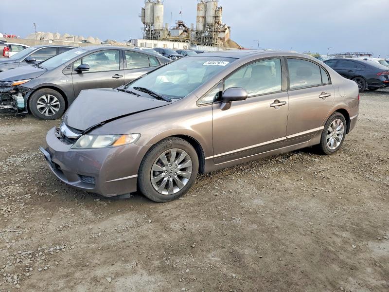 HONDA CIVIC EXL 2010 with VIN 19XFA1F93AE018973 - Photo from auction