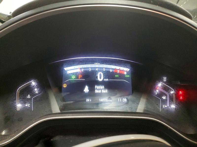 Photo 9 from auction – 2018 HONDA CR-V TOURI with VIN 7FARW2H97JE070753