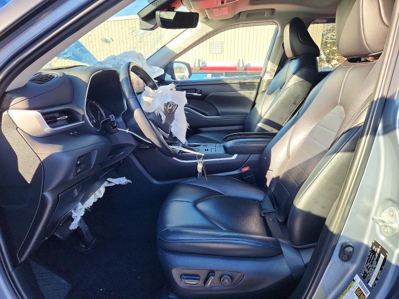 Photo 7 from auction – 2022 TOYOTA HIGHLANDER with VIN 5TDGZRBH1NS256910
