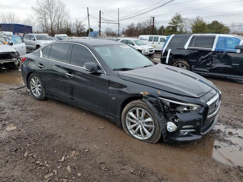 Photo 4 from auction – 2014 INFINITI Q50 with VIN JN1BV7AR3EM700985