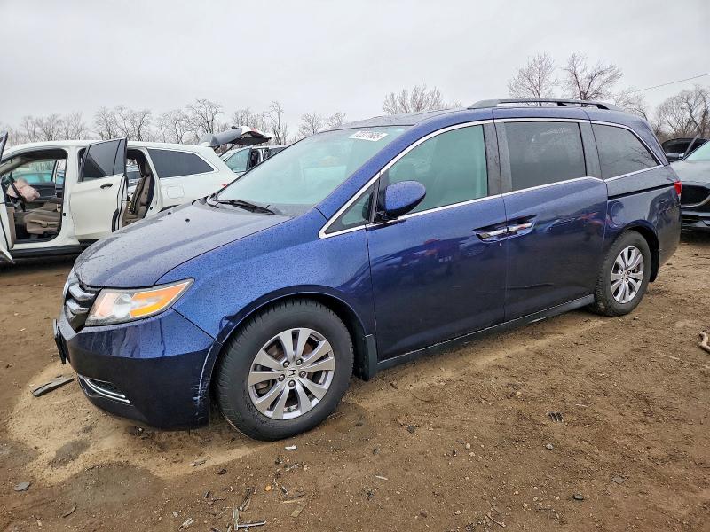 HONDA ODYSSEY EX 2014 with VIN 5FNRL5H66EB091790 - Photo from auction