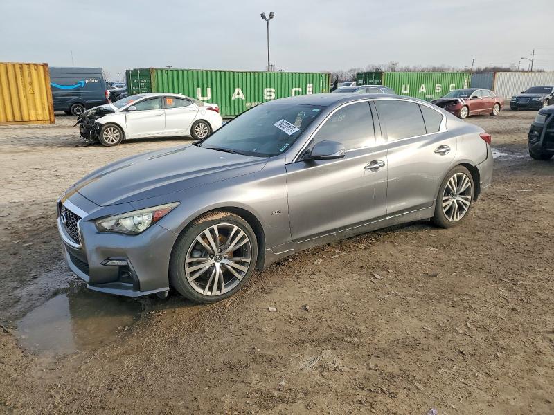 INFINITY Q50 2018 with VIN JN1EV7AP7JM352145 - Photo from auction