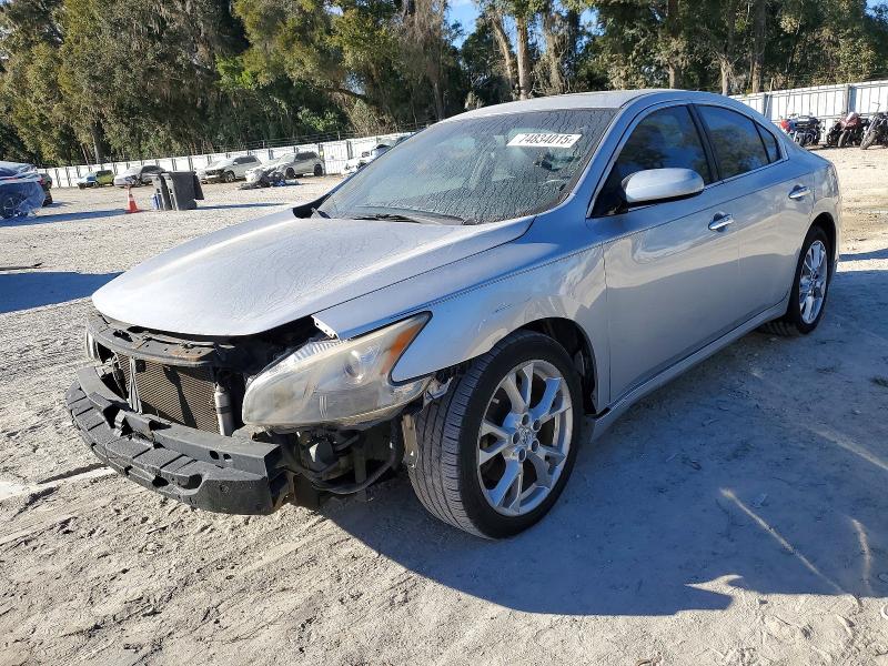 NISSAN MAXIMA S 2014 with VIN 1N4AA5AP3EC447105 - Photo from auction