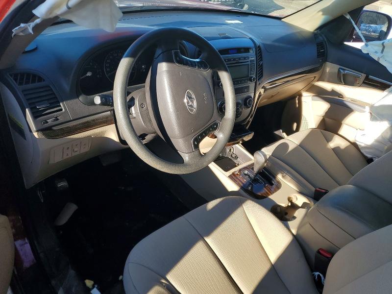 Photo 8 from auction – 2010 HYUNDAI SANTA FE G with VIN 5NMSGDAG9AH401944